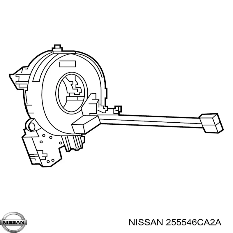 Шлейф керма Tqparts TQ10507 ціна, від 50.67 USD