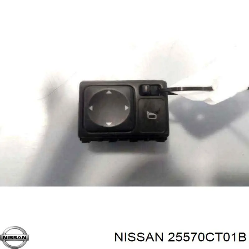 Блок керування дзеркалами заднього виду, на торпедо Nissan/Infiniti 25570CT01B ціна, від 4.22 USD
