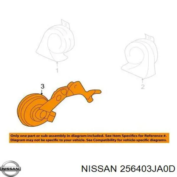 Купити 256403JA0D Nissan/Infiniti 
