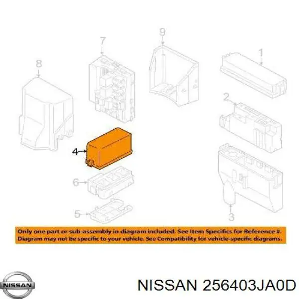  Nissan/Infiniti 256403JA0D ціна, від 18.77 USD