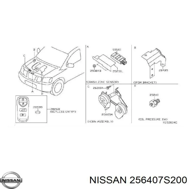 256407S200 Nissan/Infiniti 