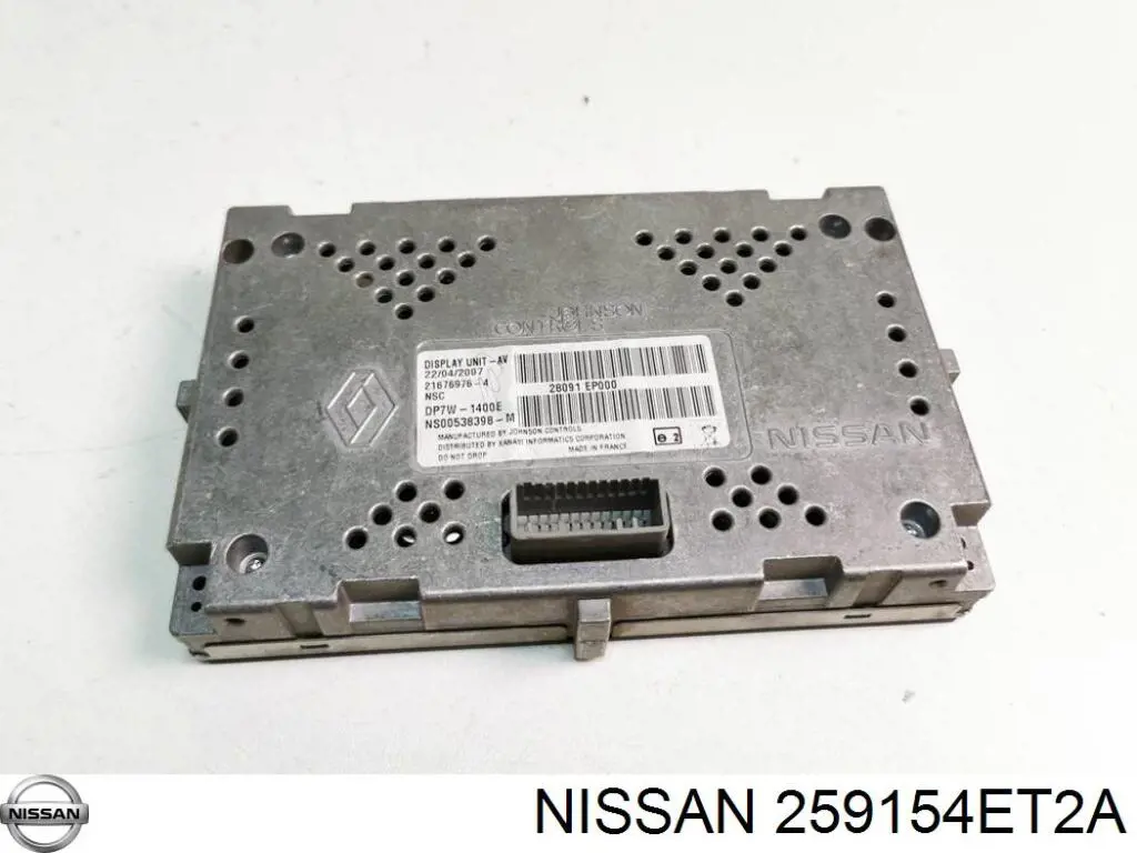 259154ET2A Nissan/Infiniti Дисплей бортового комп'ютера