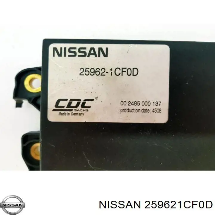 259621CF0D Nissan/Infiniti 