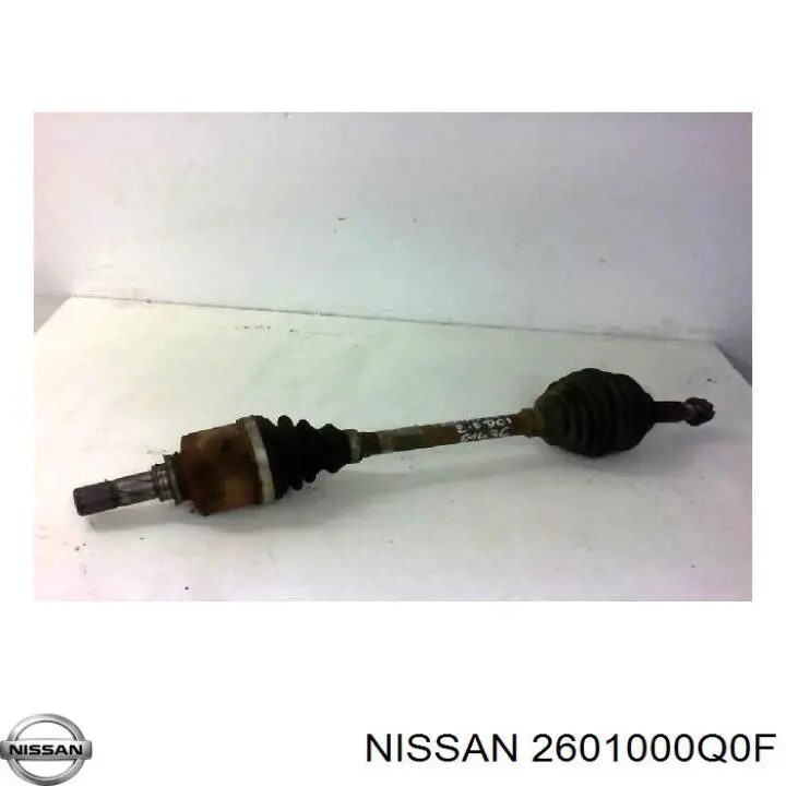 Фара права 2601000Q0F Nissan