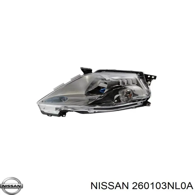 Фара права Nissan Leaf (ZE0E) (Нісан Ліф)