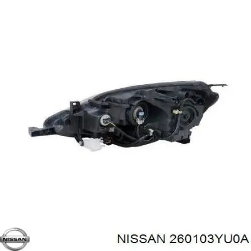 Фара права 260104AF0A Nissan