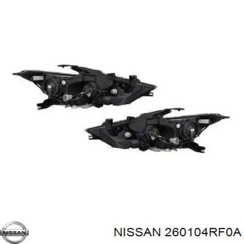 Купити 260104RF0B Nissan/Infiniti Права блок фара