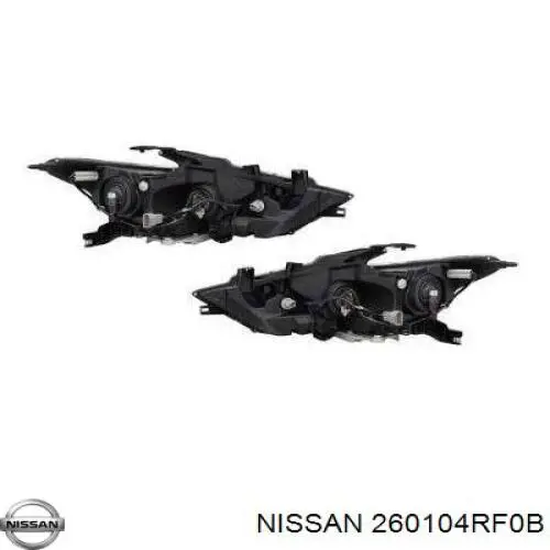260104RF0B Nissan/Infiniti Основна фара - вставка