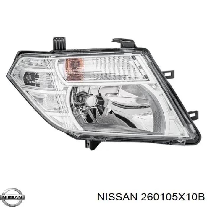 Фара права 260105X10B Nissan