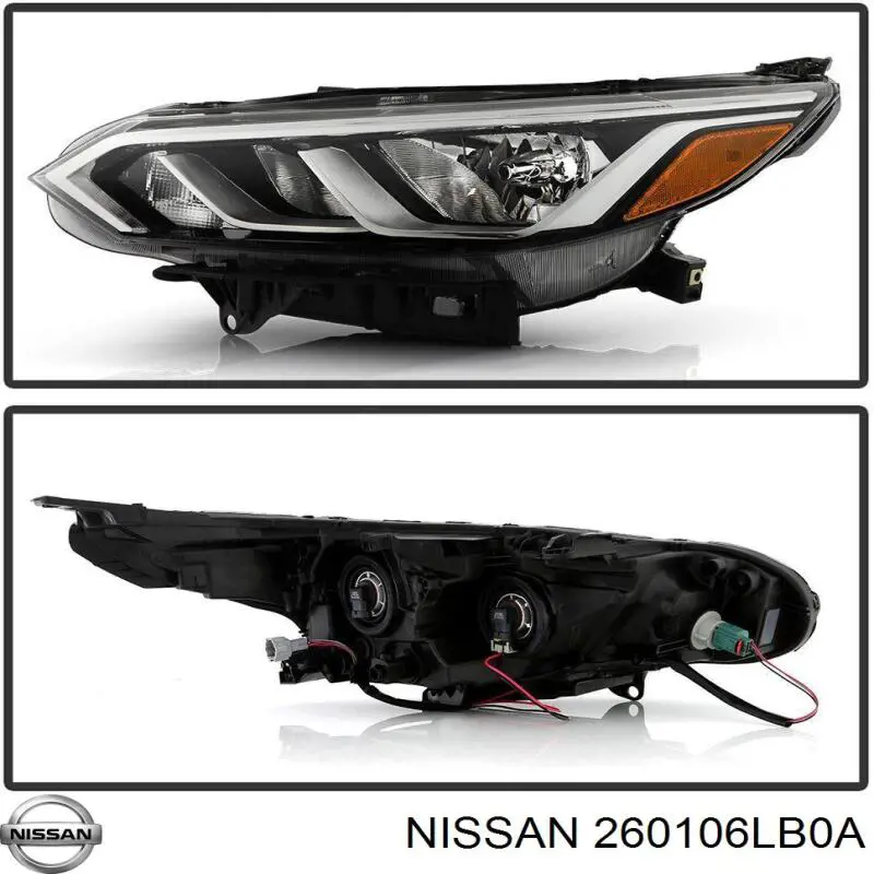 Фара правая Nissan/Infiniti 260106LB0A ціна, від 336.93 USD