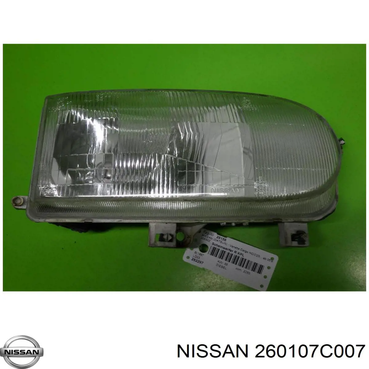 Основна фара - вставка Nissan/Infiniti 260107C007 ціна, від 173.30 USD