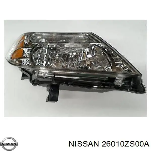 Фара права 26010ZS00A Nissan