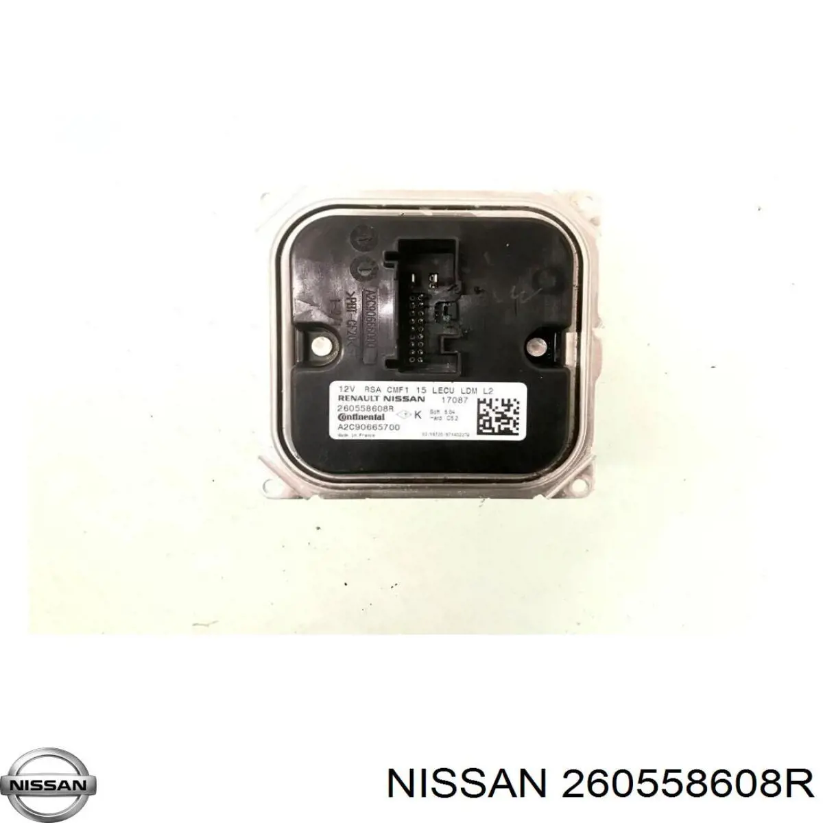 260558608R Nissan/Infiniti Блок упавленія автосвітла