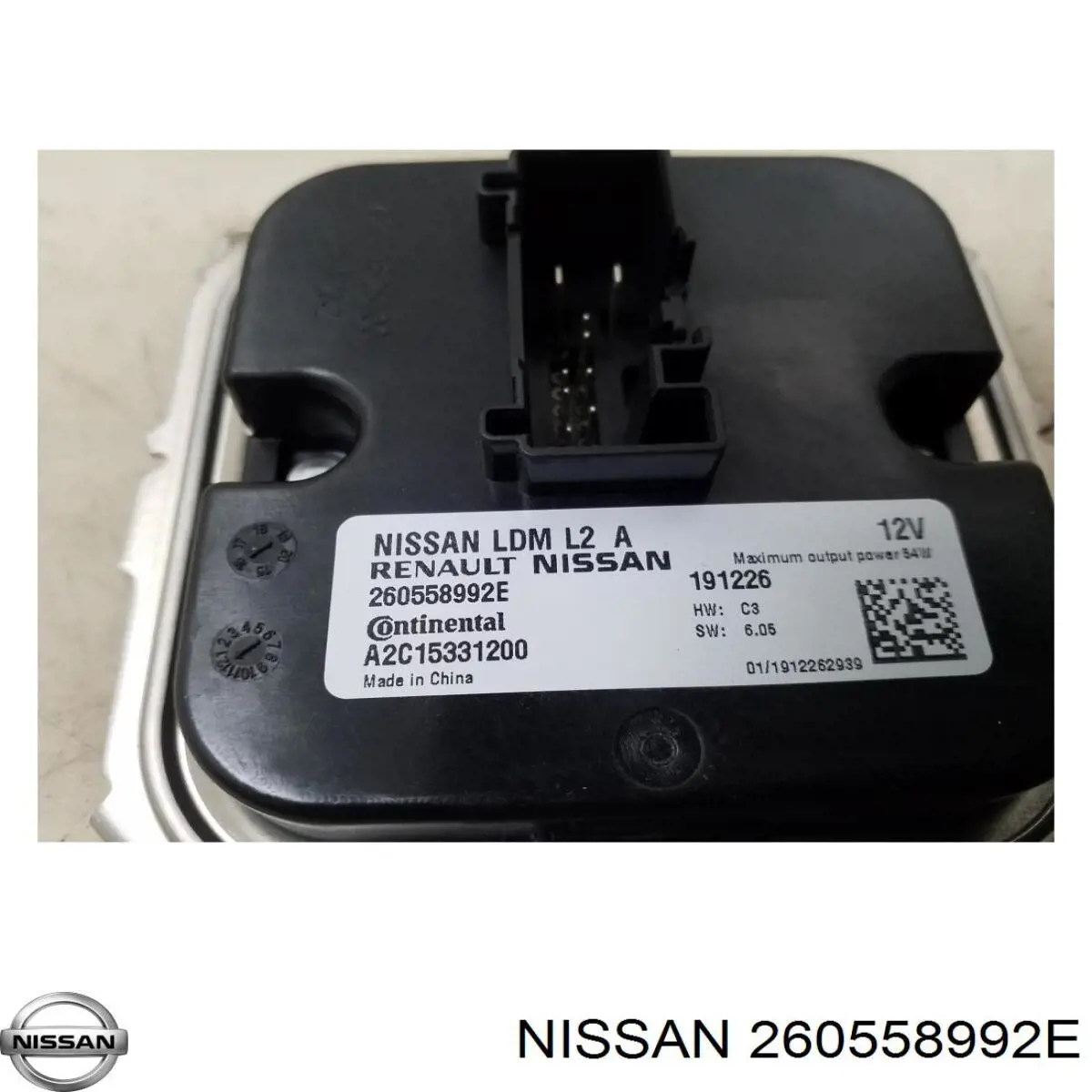 260558992E Nissan/Infiniti 
