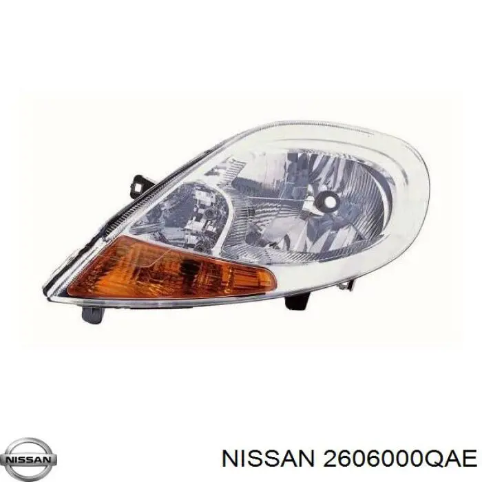 Фара ліва 2606000QAE Nissan/Infiniti