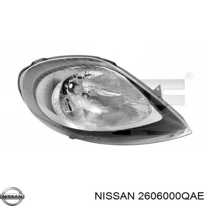 Купити 2606000QAE Nissan/Infiniti Основна фара в зборі ліва
