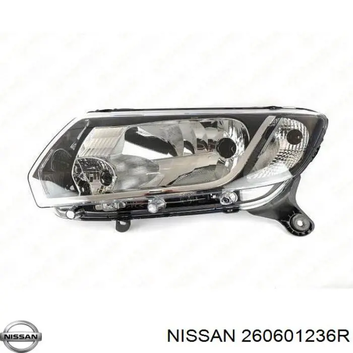 Фара ліва 260601236R Nissan