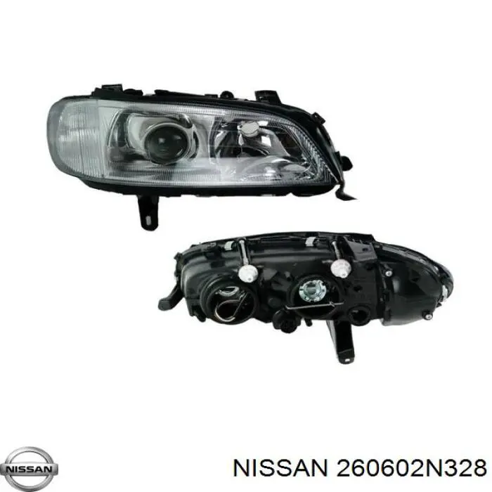 Фара ліва 260602N328 Nissan/Infiniti