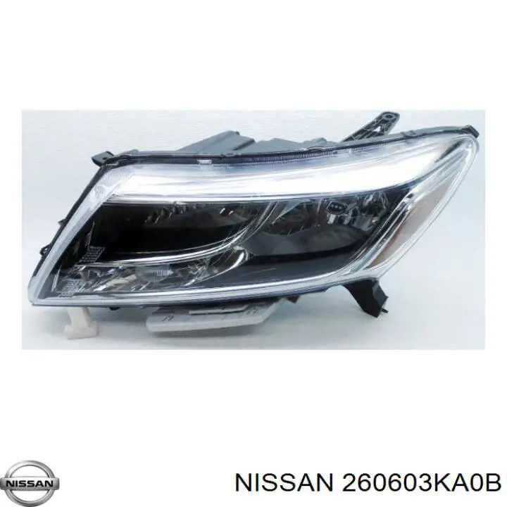 Фари Nissan/Infiniti 260603KA0B ціна, від 111.11 USD