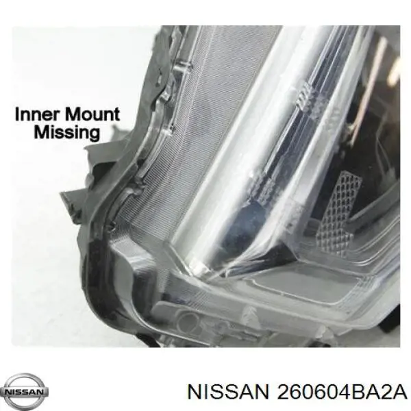 Фари Nissan/Infiniti 260604BA2A ціна, від 152.37 USD