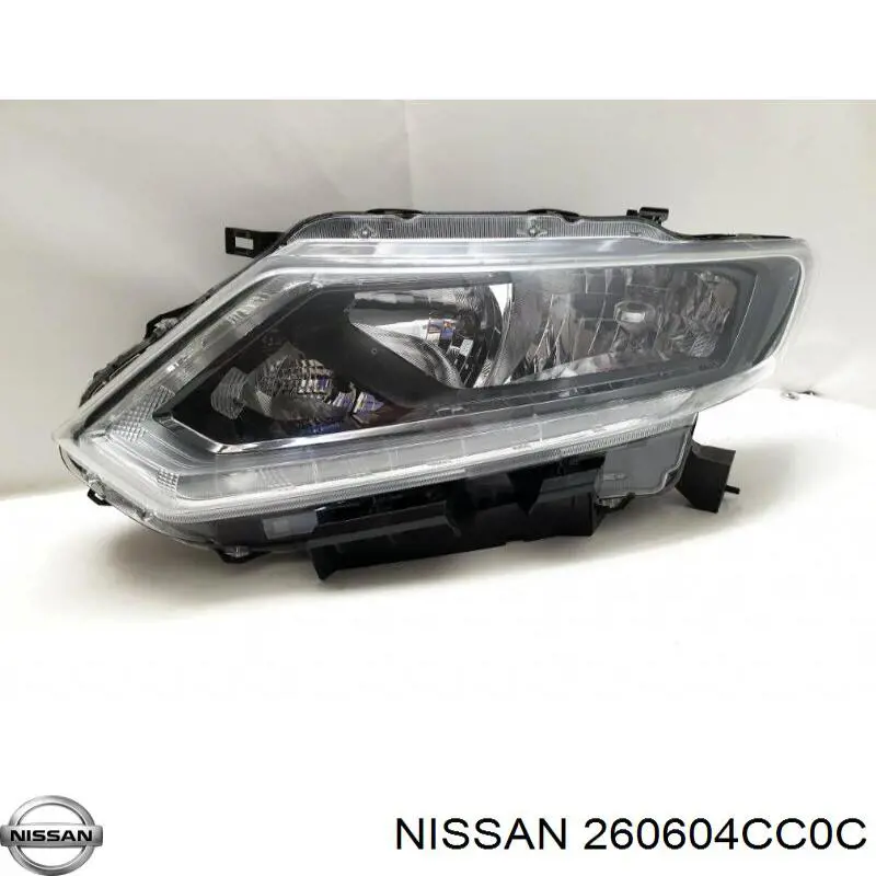 Фара ліва 260604CC0C Nissan