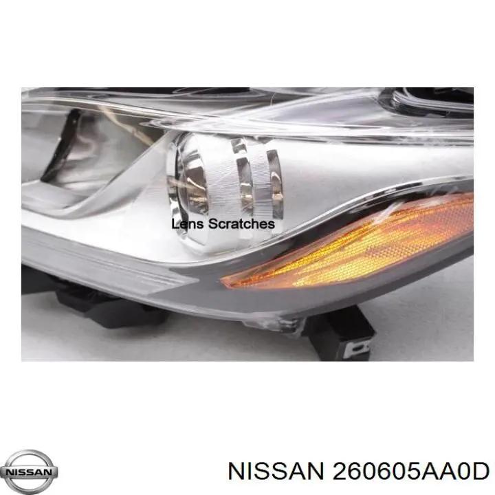 Фари Nissan/Infiniti 260605AA0D ціна, від 405.30 USD