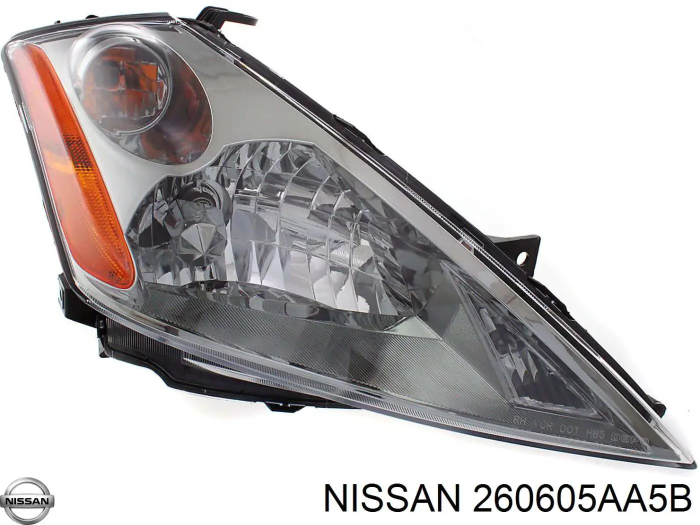 Фара дальнього світла в зборі Nissan/Infiniti 260609UE5C ціна, від 363.36 USD