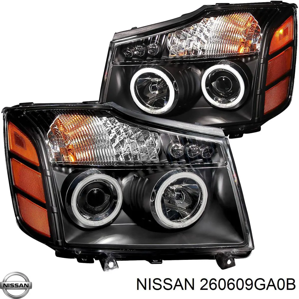 260609GA0B Nissan/Infiniti Фара дальнього світла в зборі