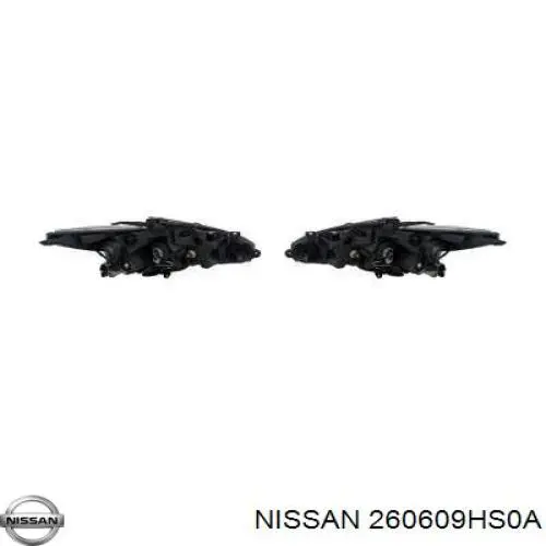 260609HS0A Nissan/Infiniti Фара дальнього світла в зборі