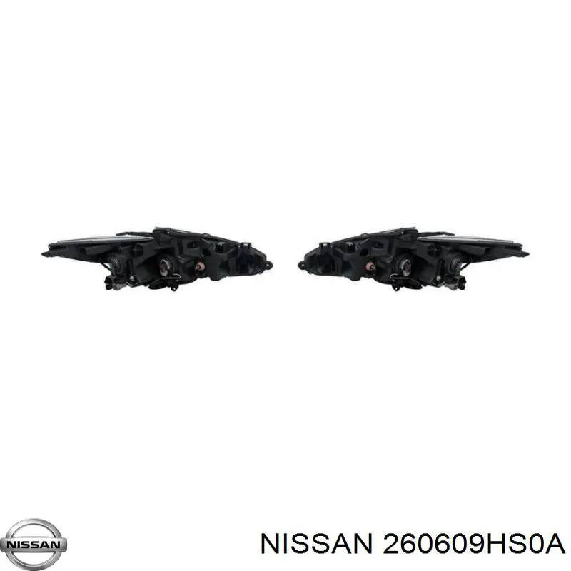 Фари Nissan/Infiniti 260609HS0A ціна, від 163.89 USD