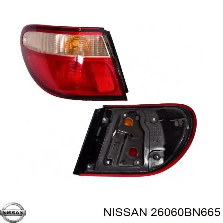 Фара ліва 26060BN665 Nissan