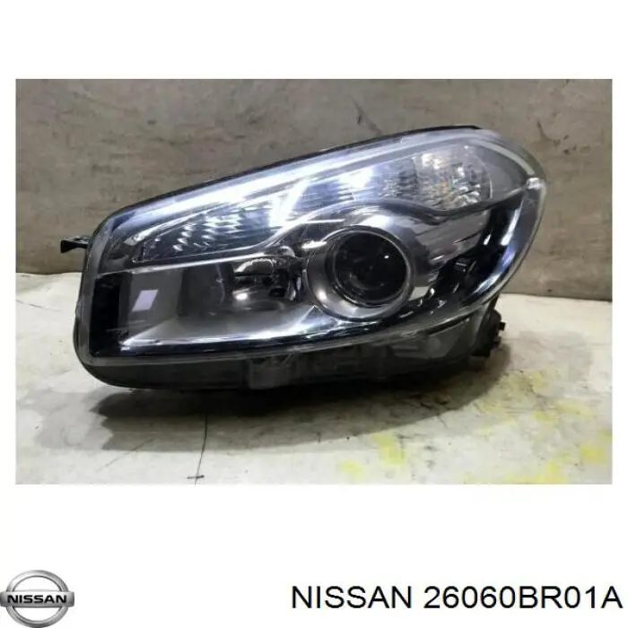 26060BR01A Nissan/Infiniti Фара дальнього світла в зборі
