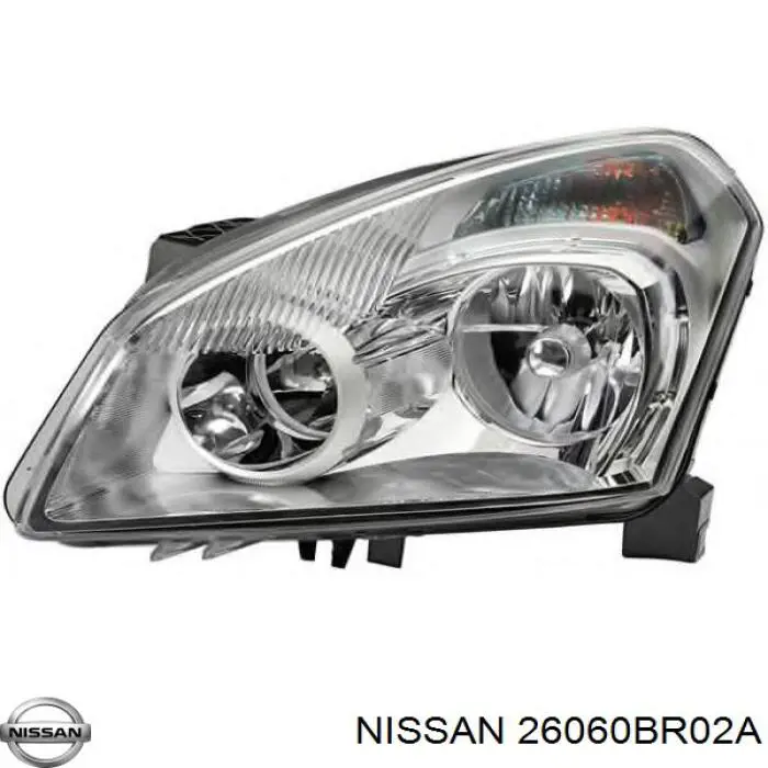 26060BR02A Nissan/Infiniti Фара дальнього світла в зборі