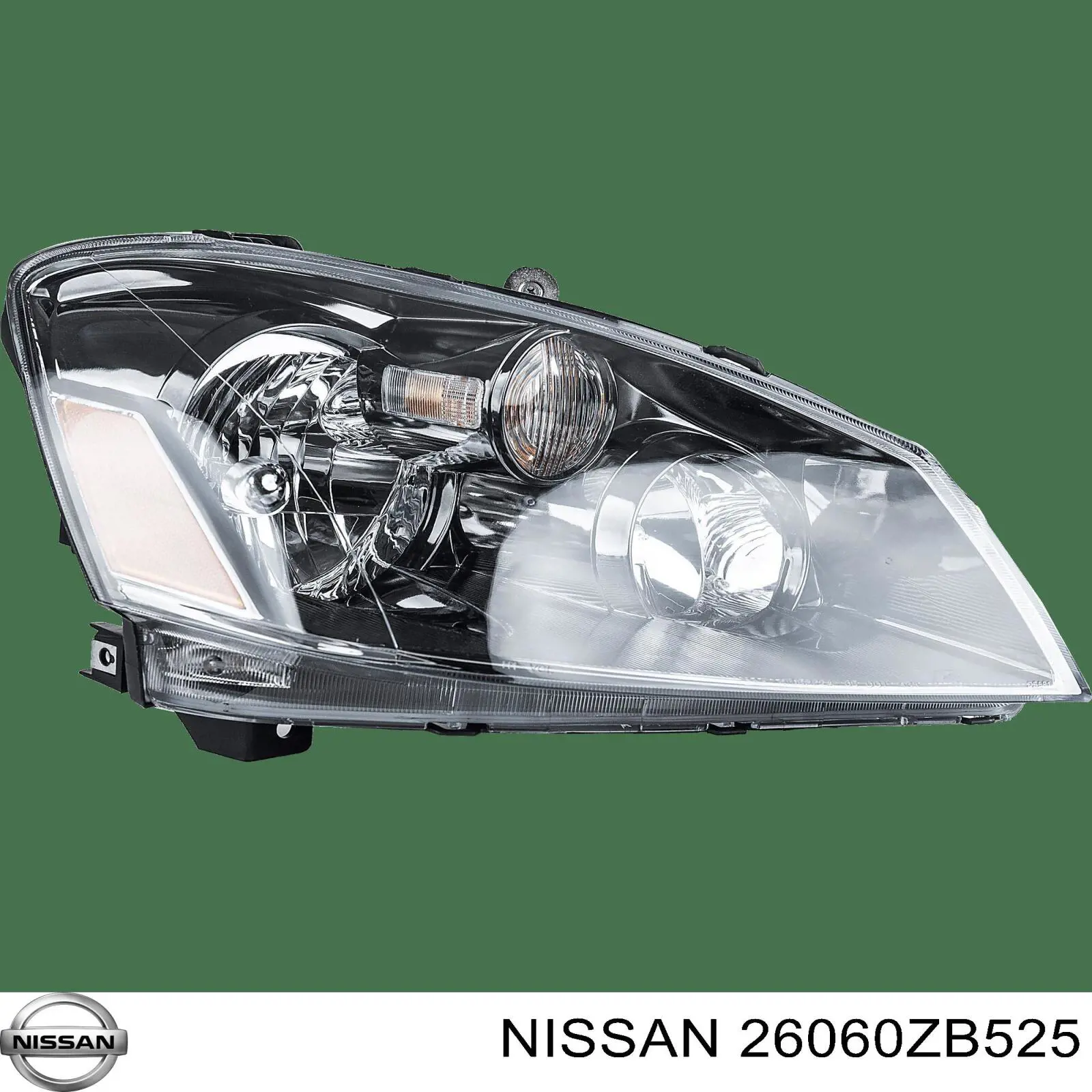 26060ZB525 Nissan/Infiniti Фара дальнього світла в зборі