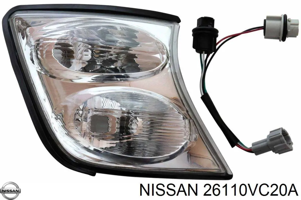 Показник повороту, правий Nissan/Infiniti 26110VC20A ціна, від 31.67 USD