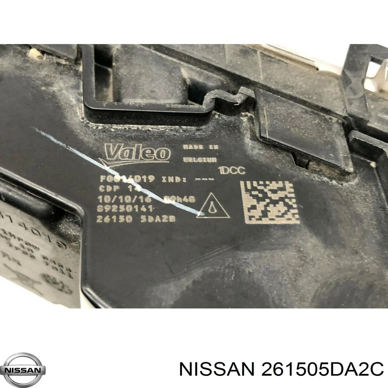 261505DA2C Nissan/Infiniti Фара протитуманна, права