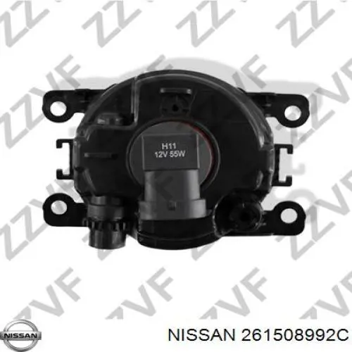 Фара протитуманна, ліва/права Nissan/Infiniti 261508992C ціна, від 22.54 USD