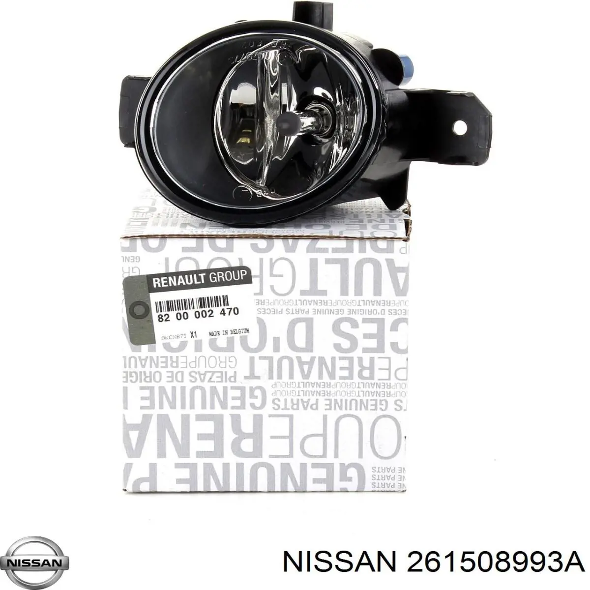 Туманка ліва Nissan/Infiniti 261508993A ціна, від 24.86 USD