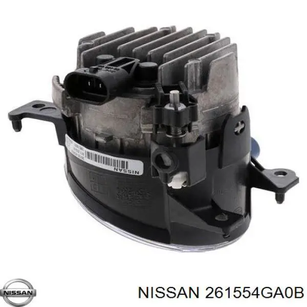 Фара протитуманна, ліва Nissan Q60 G (V37) (Нісан Q60)
