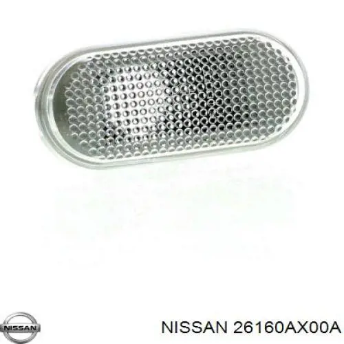 Повторювач повороту на крилі Nissan/Infiniti 26160AX00A ціна, від 5.64 USD