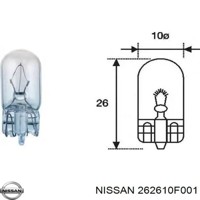 Купити 262610F001 Nissan/Infiniti 