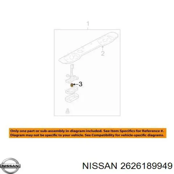 Купити 2626189949 Nissan/Infiniti 