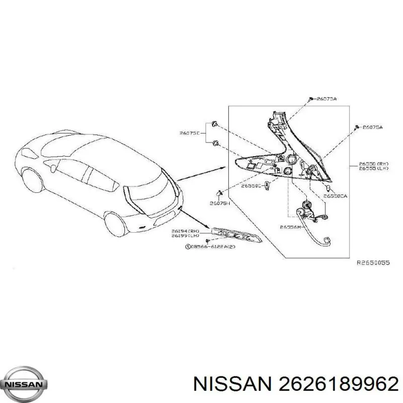  2626189962 Nissan