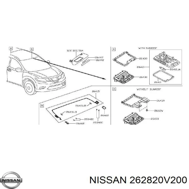  262820V200 Nissan