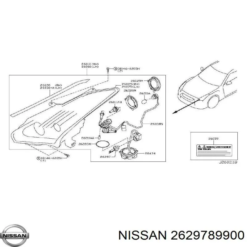  2629789900 Nissan