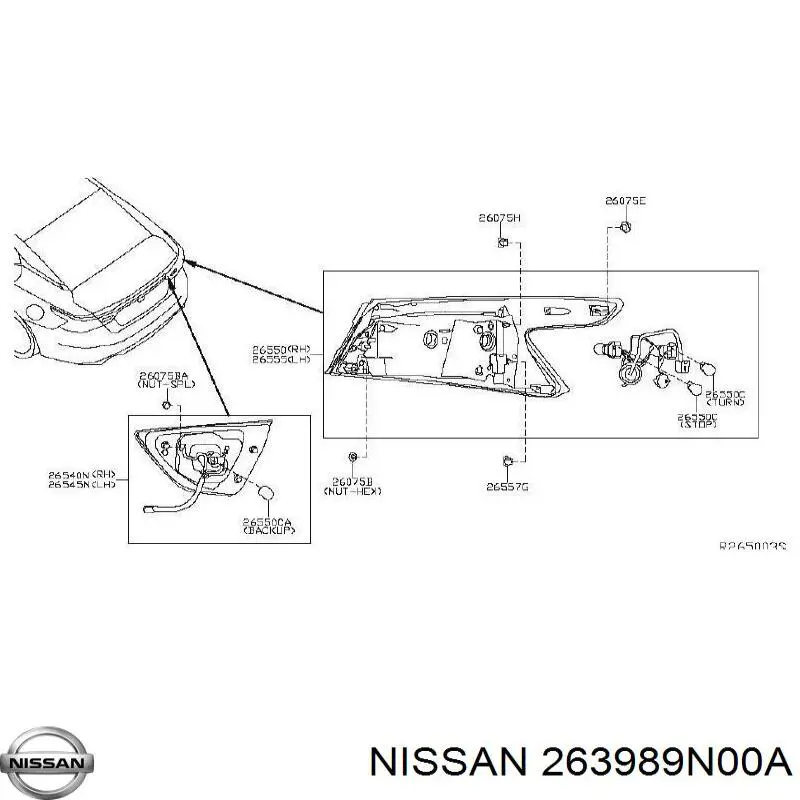  263989N00A Nissan