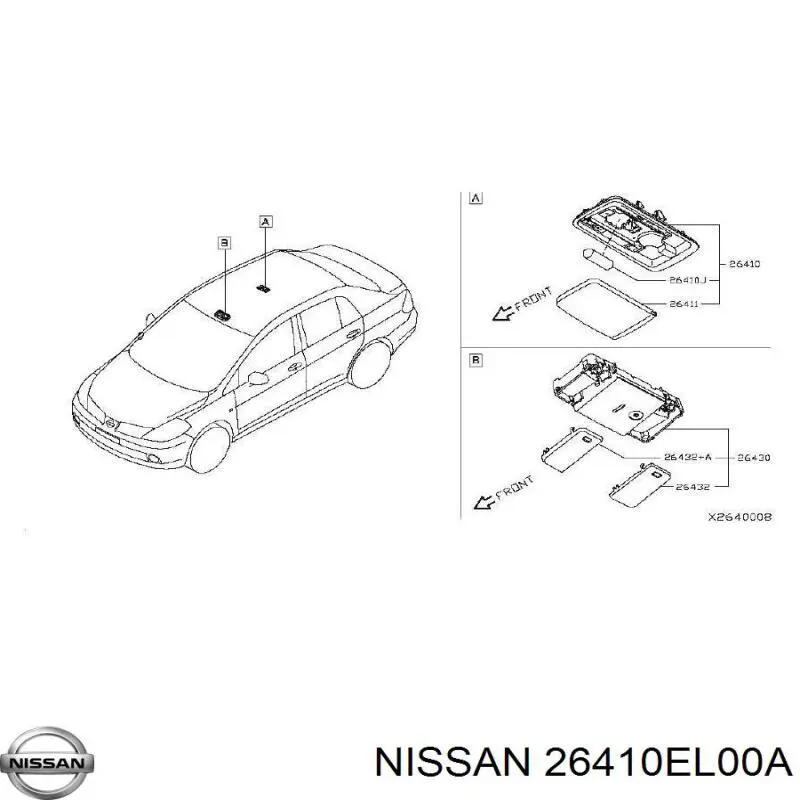 26410EL00A Nissan/Infiniti 