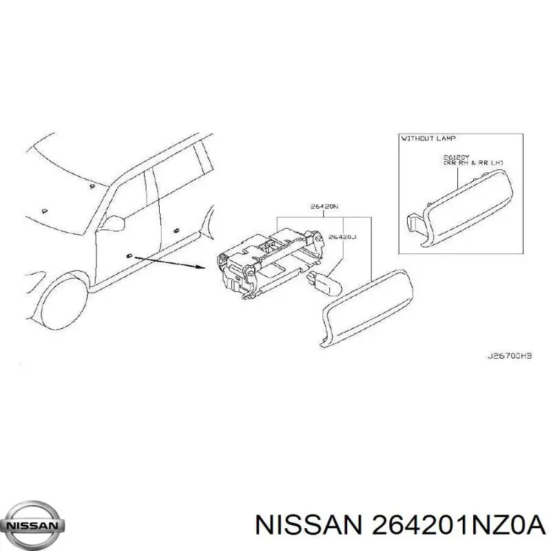 264201NZ0A Nissan/Infiniti 