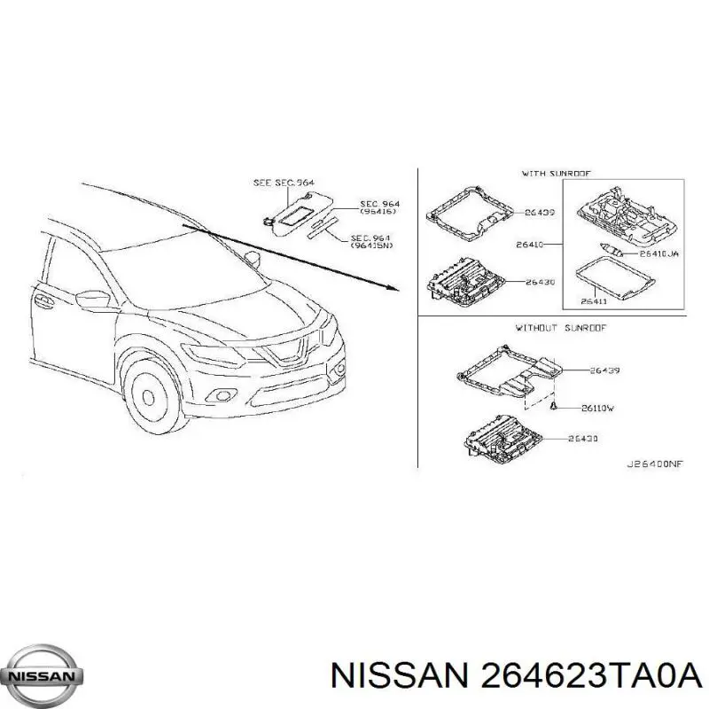 264623TA0A Nissan/Infiniti 