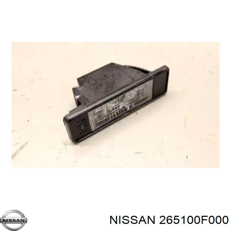 Ліхтар підсвічування заднього номерного знака Nissan/Infiniti 265100F000 ціна, від 2.53 USD